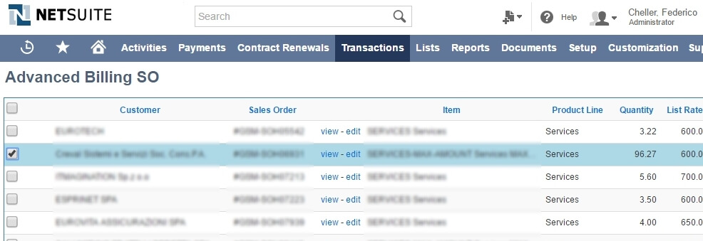 Suiteapp Netsuite Advanced Billing